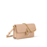 Túi Nữ Louis Vuitton LV Bloom Wallet On Chain 'Macchiato Cream' 