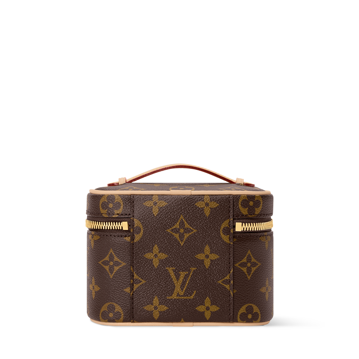  Túi Nữ Louis Vuitton Nice Nano Bijoux Jewellery Case 'Brown' 