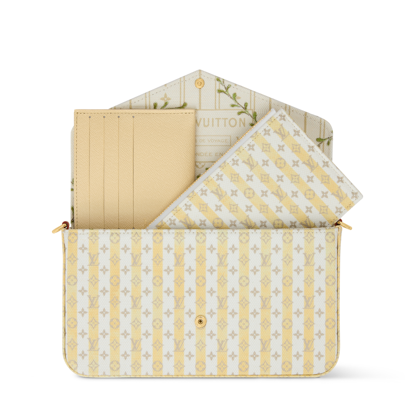  Túi Nữ Louis Vuitton Pochette Félicie Bag 'Beige' 