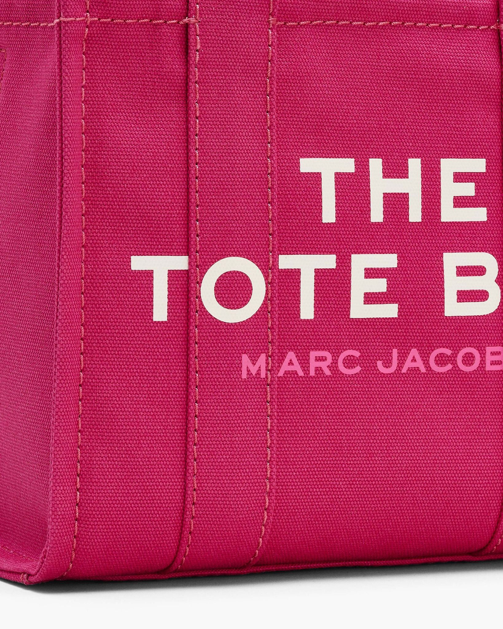  Túi Nữ Marc Jacobs Canvas Small Tote Bag 'Raspberry Pink' 
