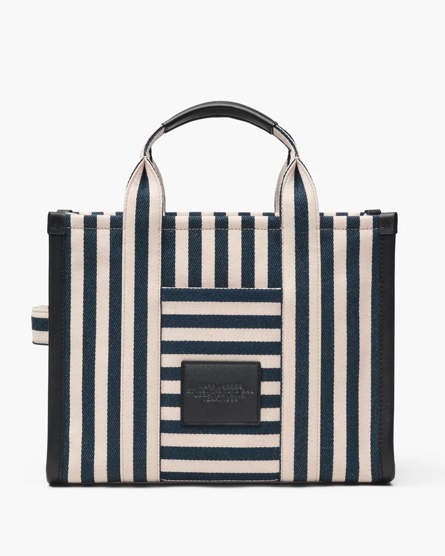  Túi Nữ Marc Jacobs Stripe Canvas Medium 'Dark Blue' 