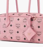  Túi Nữ MCM Aren East West Shoulder Bag 'Soft Pink' 