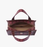  Túi Nữ MCM Aren School Bag Tote 'Cinnamon' 