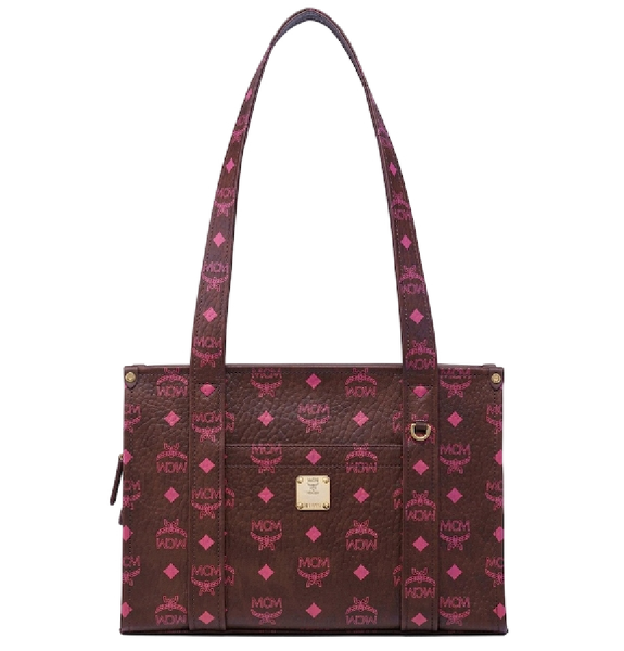  Túi Nữ MCM Aren School Bag Tote 'Cinnamon' 