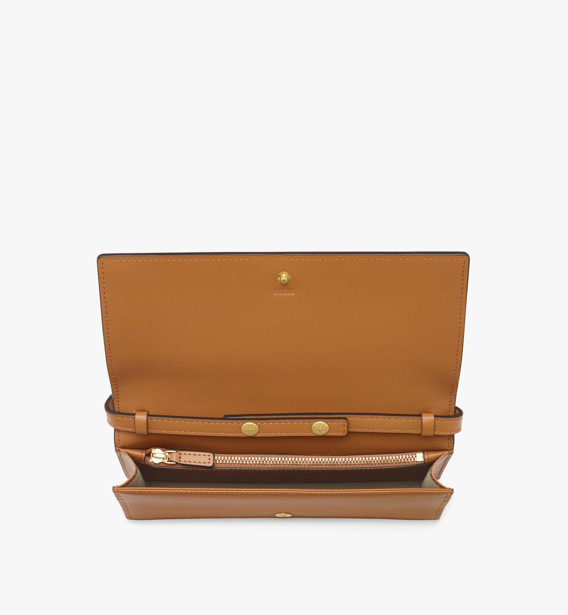  Túi Nữ MCM Pina Crossbody Wallet 'Cognac' 
