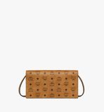  Túi Nữ MCM Pina Crossbody Wallet 'Cognac' 