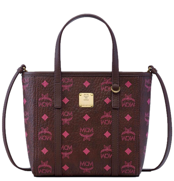  Túi Nữ MCM Toni Top-Zip Shopper 'Cinnamon' 