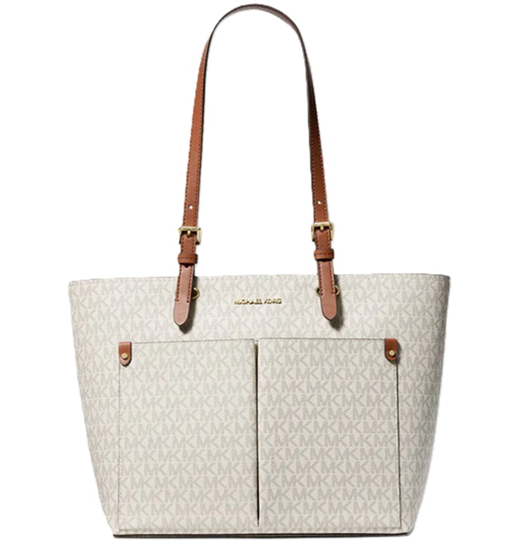  Túi Nữ Michael Kors Jet Set Medium Tote Bag 'Vanilla' 