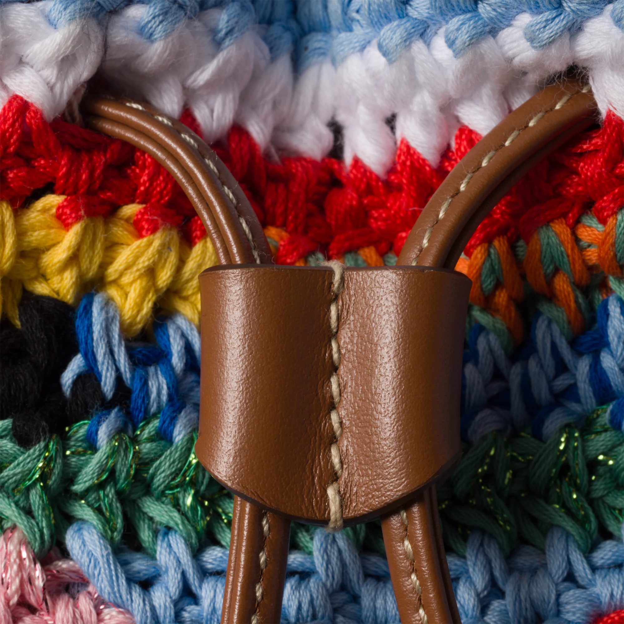  Túi Nữ Miu Miu Crochet Pouch 'Multicolored' 