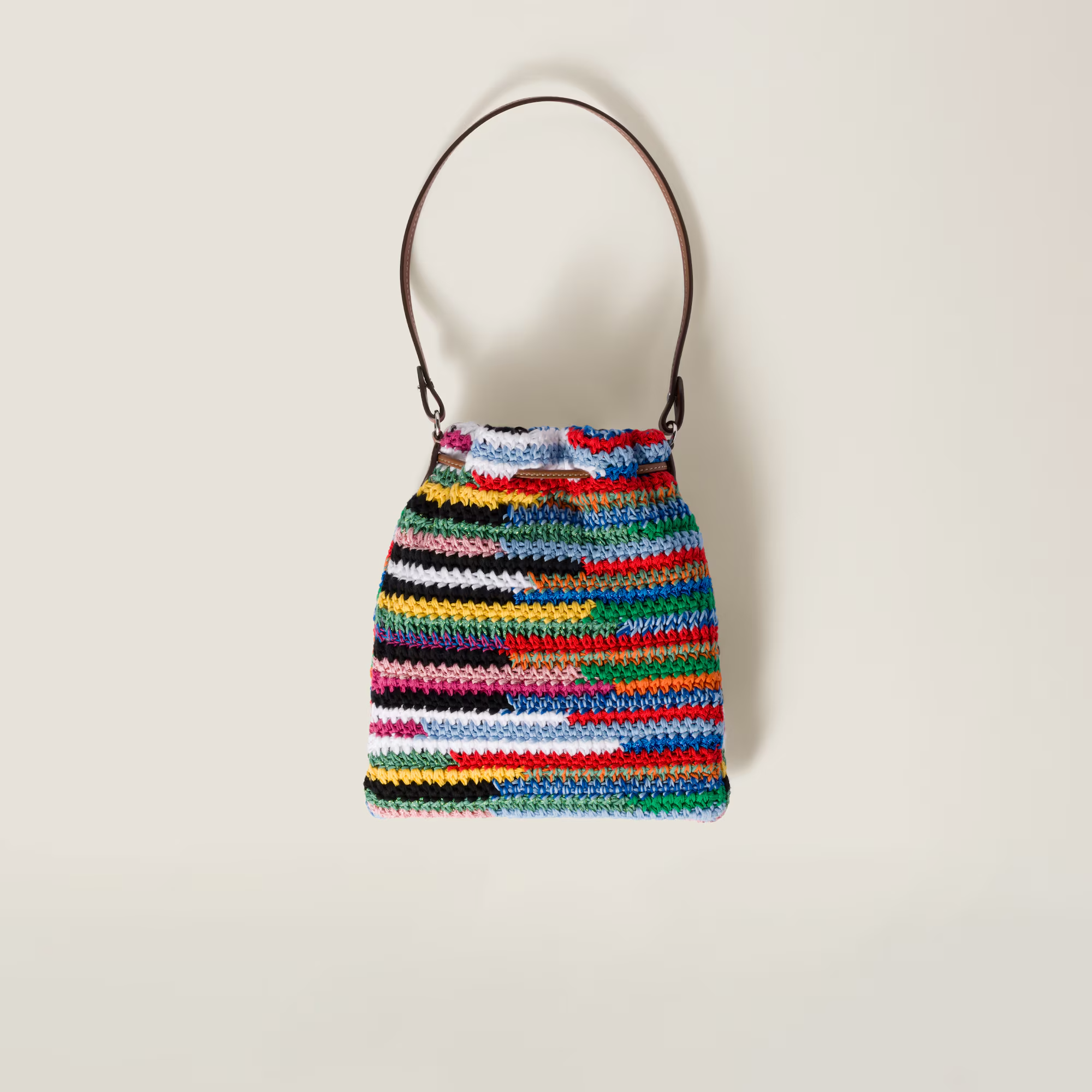  Túi Nữ Miu Miu Crochet Pouch 'Multicolored' 