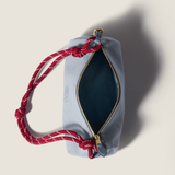  Túi Nữ Miu Miu Gabardine Pouch 'Astral Blue' 