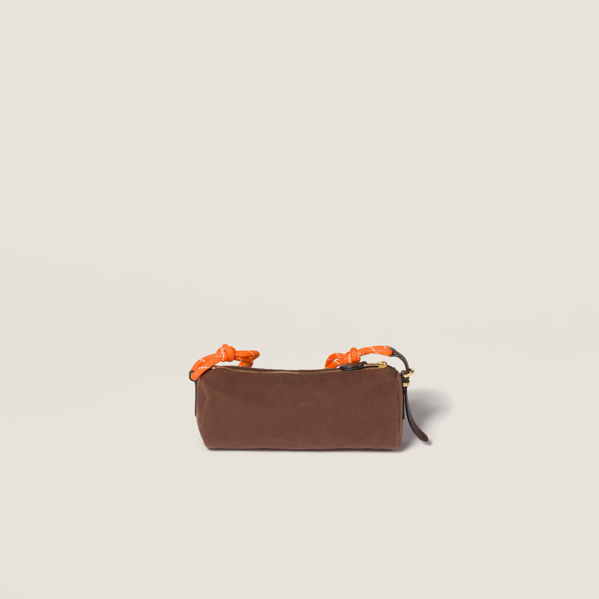  Túi Nữ Miu Miu Gabardine Pouch 'Cocoa Brown' 