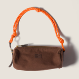  Túi Nữ Miu Miu Gabardine Pouch 'Cocoa Brown' 