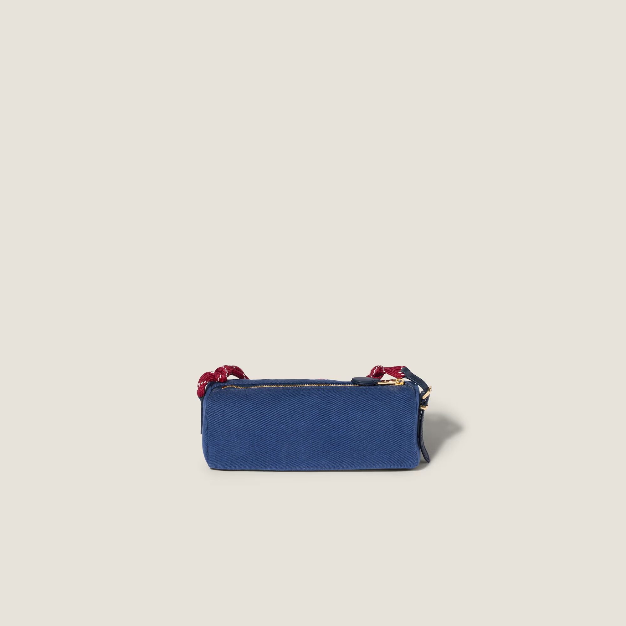  Túi Nữ Miu Miu Gabardine Pouch 'Indigo' 