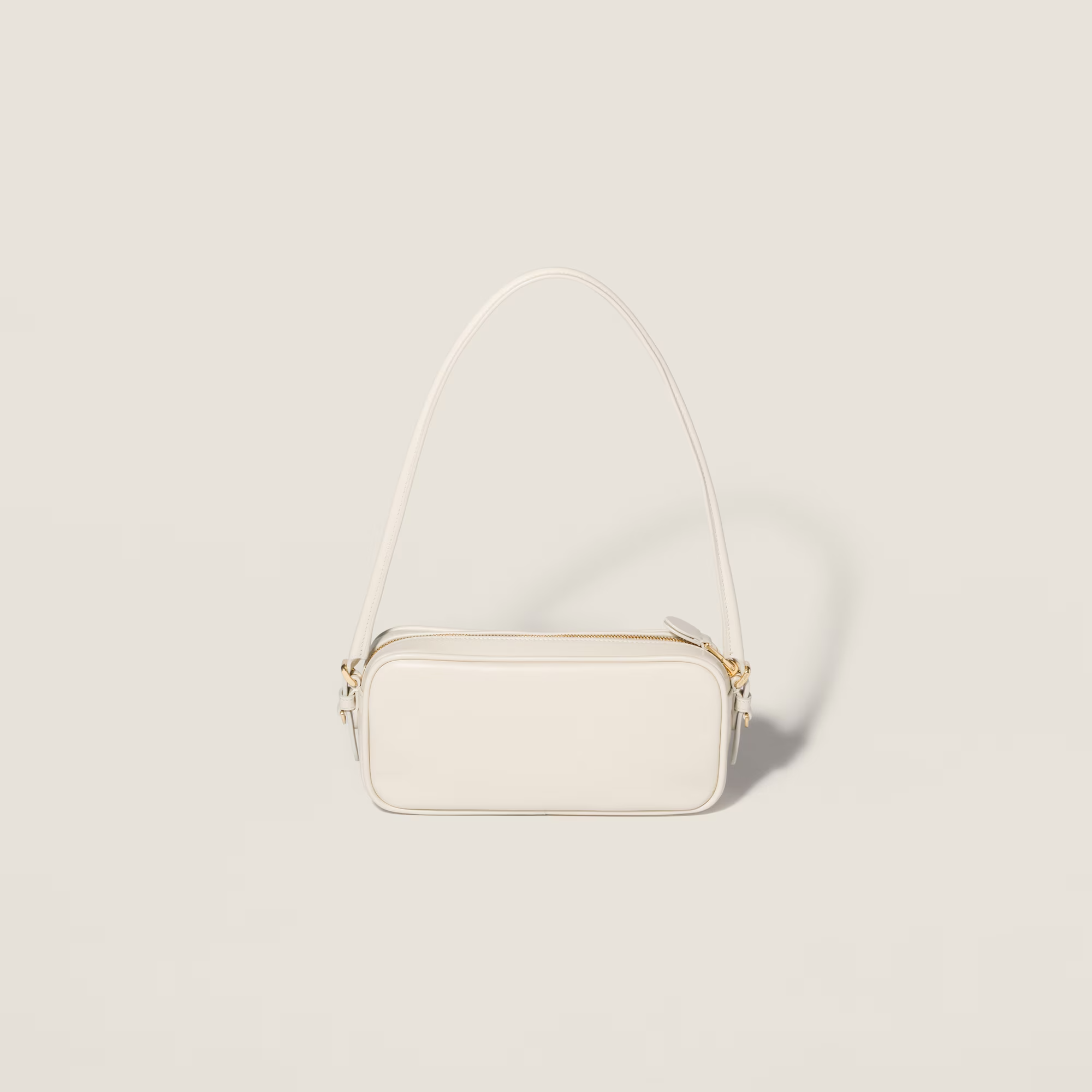  Túi Nữ Miu Miu Leather Pouch 'Chalk White' 