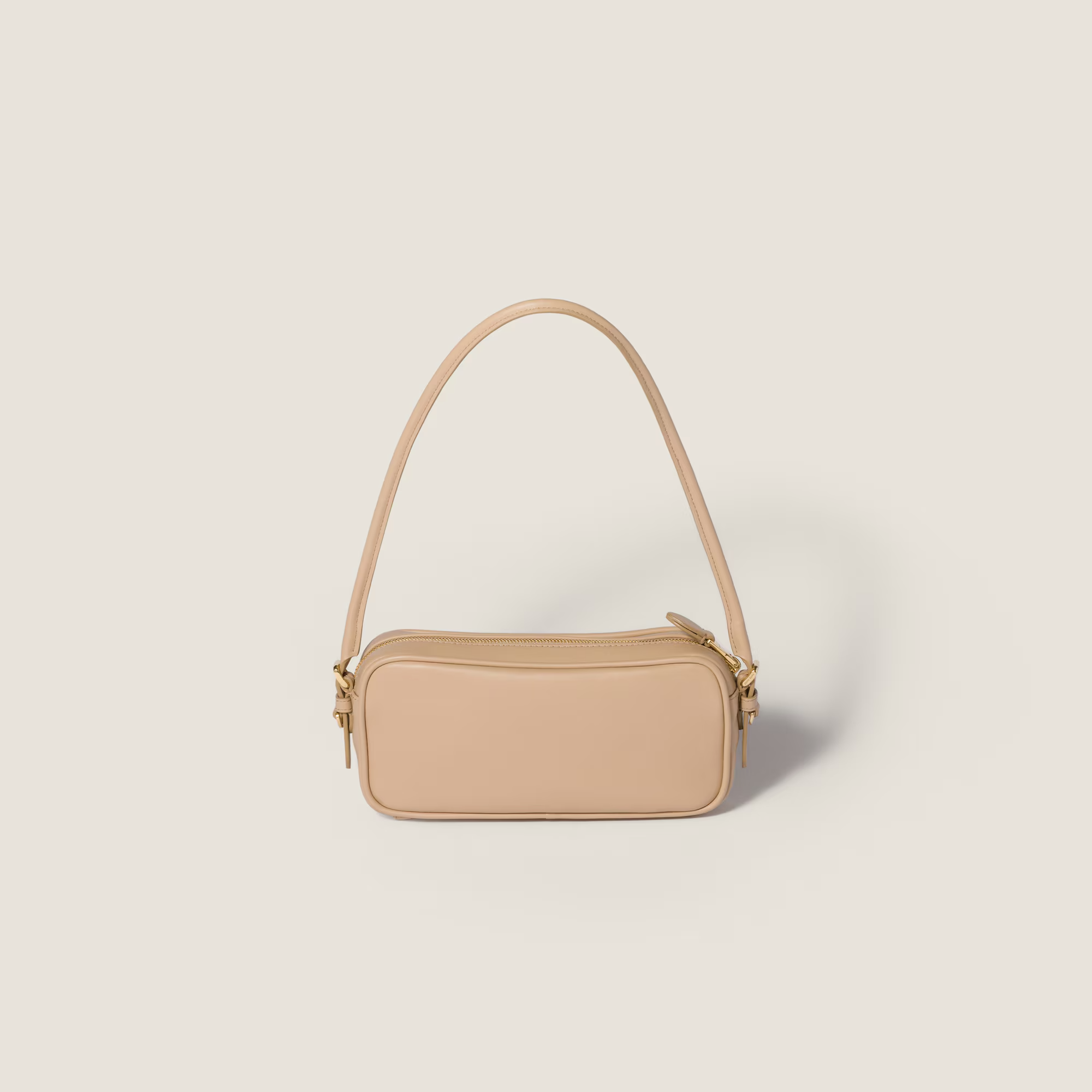  Túi Nữ Miu Miu Leather Pouch 'Sand Beige' 