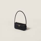  Túi Nữ Miu Miu Matelassé Nappa Leather Pouch 'Black' 
