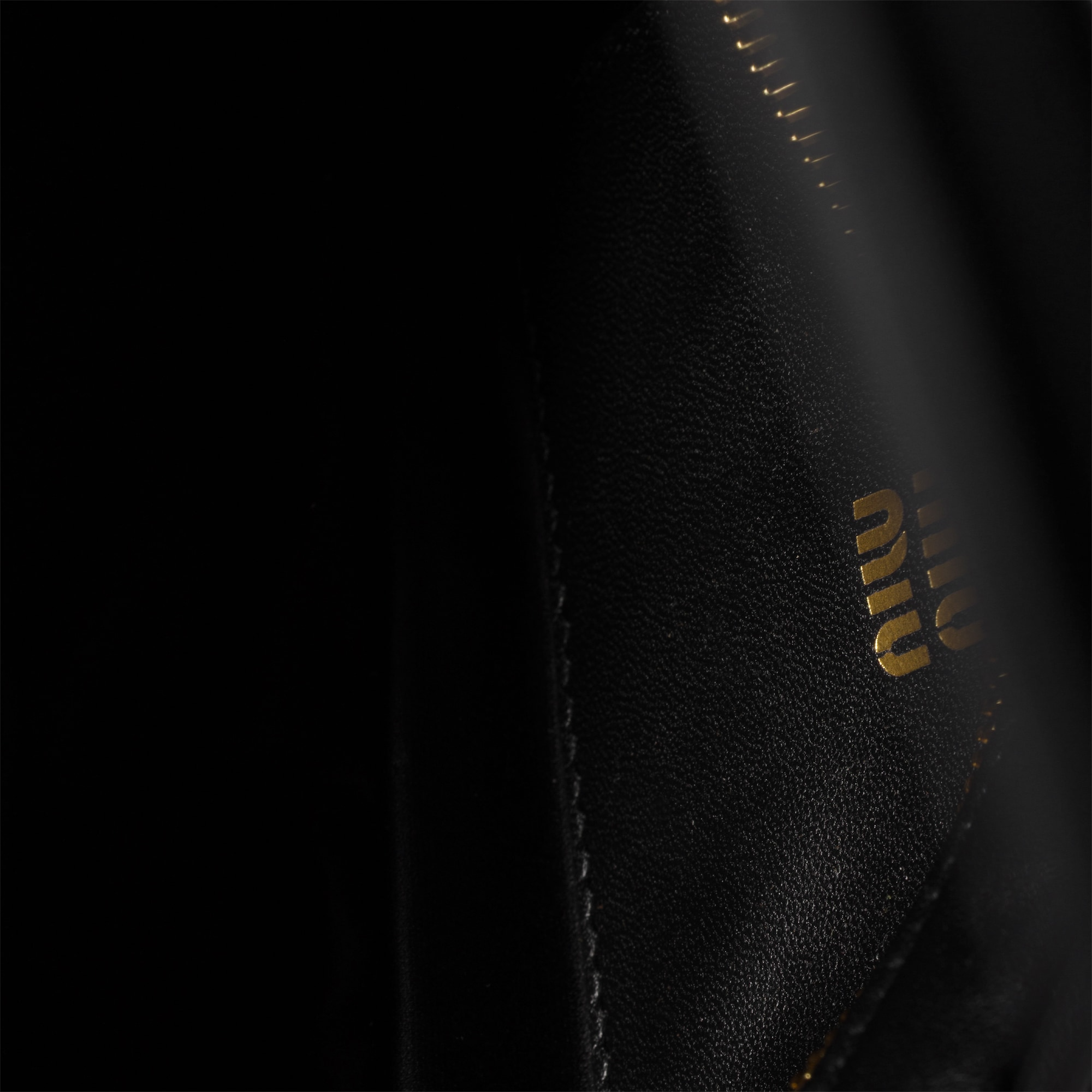  Túi Nữ Miu Miu Matelassé Nappa Leather Pouch 'Black' 