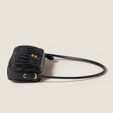  Túi Nữ Miu Miu Matelassé Nappa Leather Pouch 'Black' 