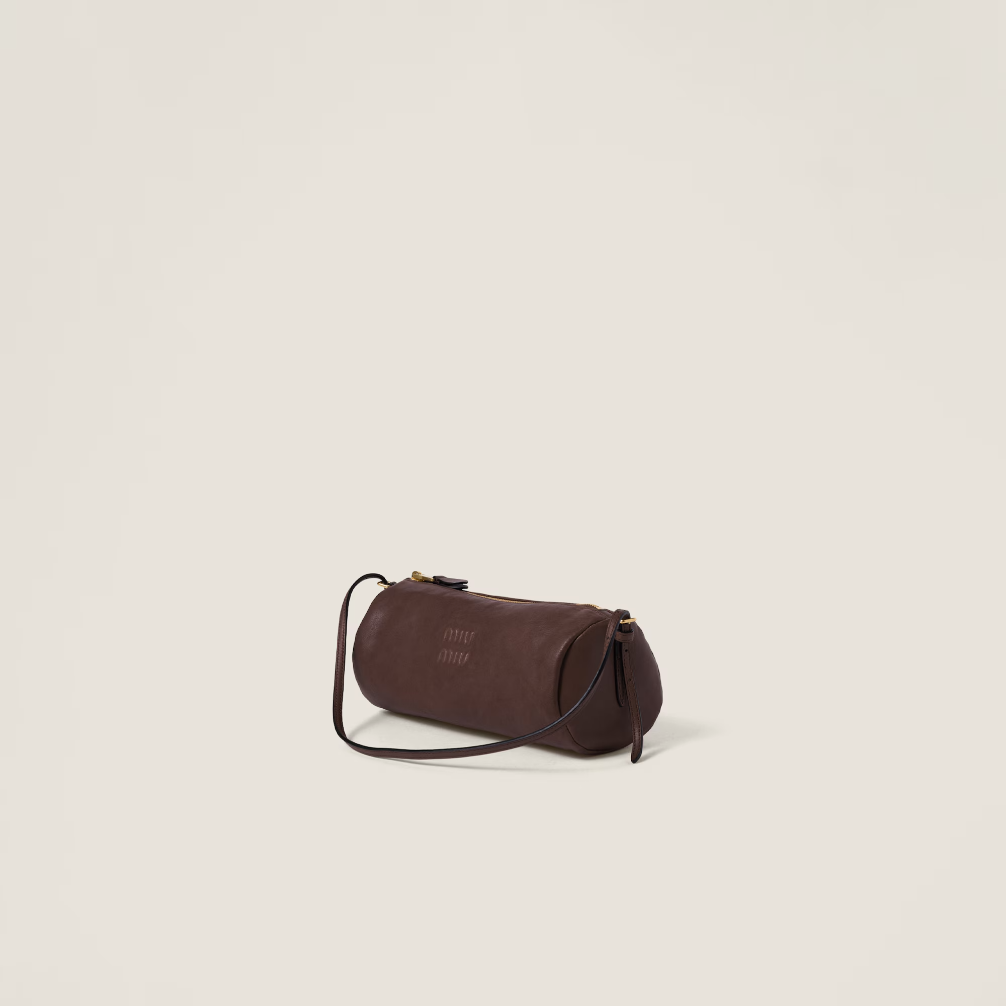  Túi Nữ Miu Miu Nappa Leather Pouch 'Briarwood' 