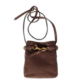  Túi Nữ Miu Miu Nappa Leather Pouch 'Briarwood' 