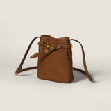  Túi Nữ Miu Miu Nappa Leather Pouch 'Brown' 