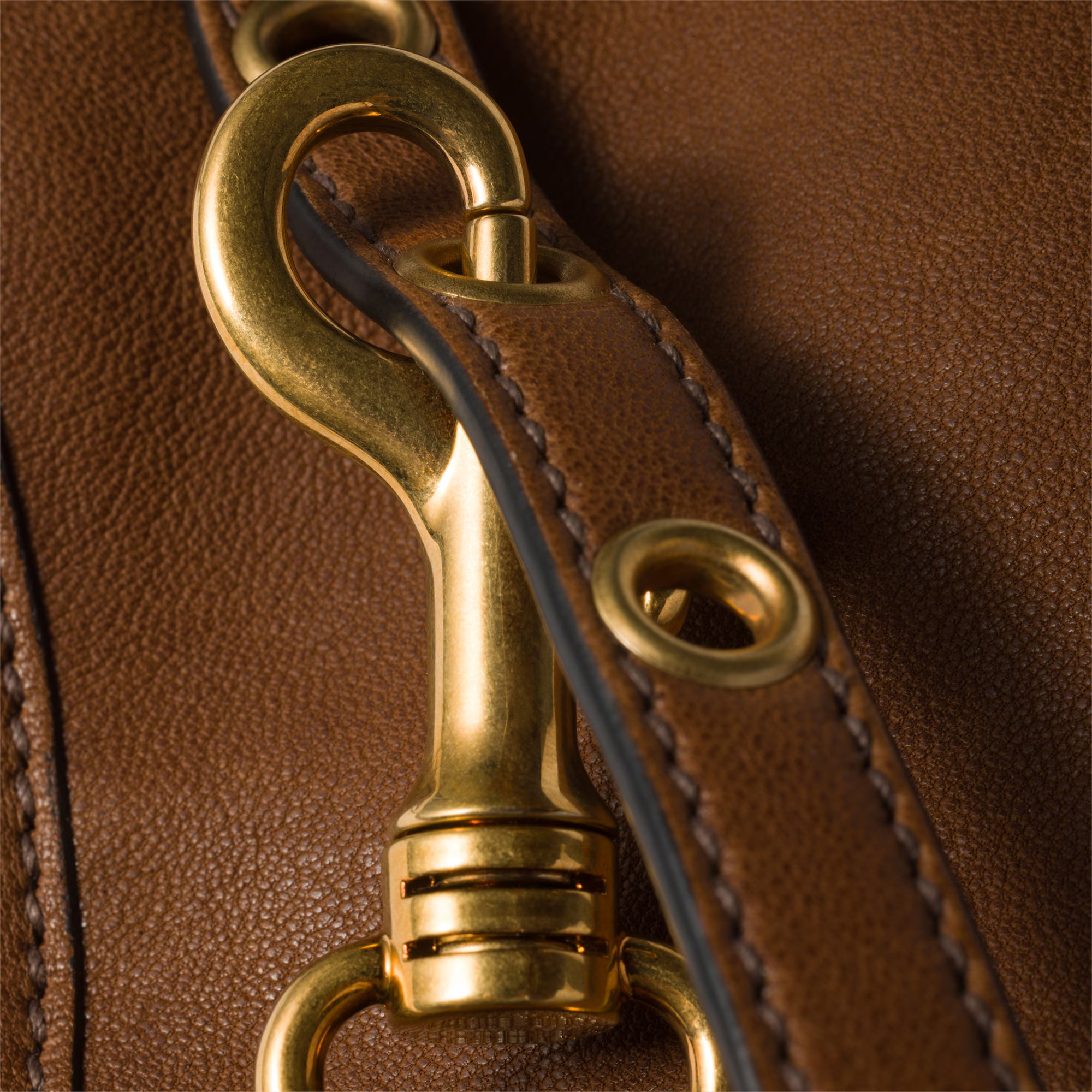  Túi Nữ Miu Miu Nappa Leather Pouch 'Brown' 