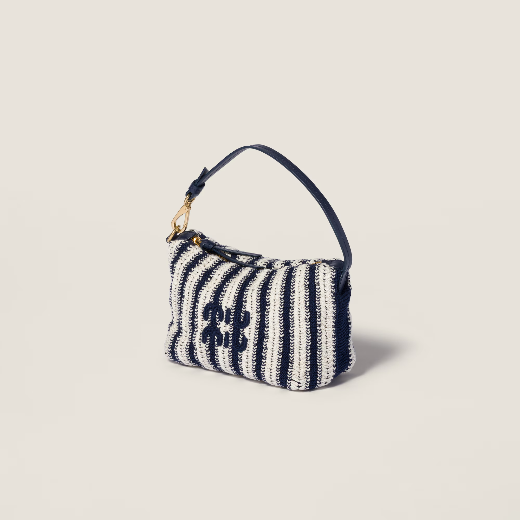  Túi Nữ Miu Miu Spirit Crochet Pouch 'Chalk White' 