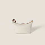  Túi Nữ Miu Miu Spirit Gabardine Pouch 'Chalk White' 