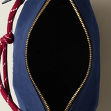  Túi Nữ Miu Miu Spirit Gabardine Pouch 'Indigo' 