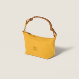  Túi Nữ Miu Miu Spirit Gabardine Pouch 'Topaz' 