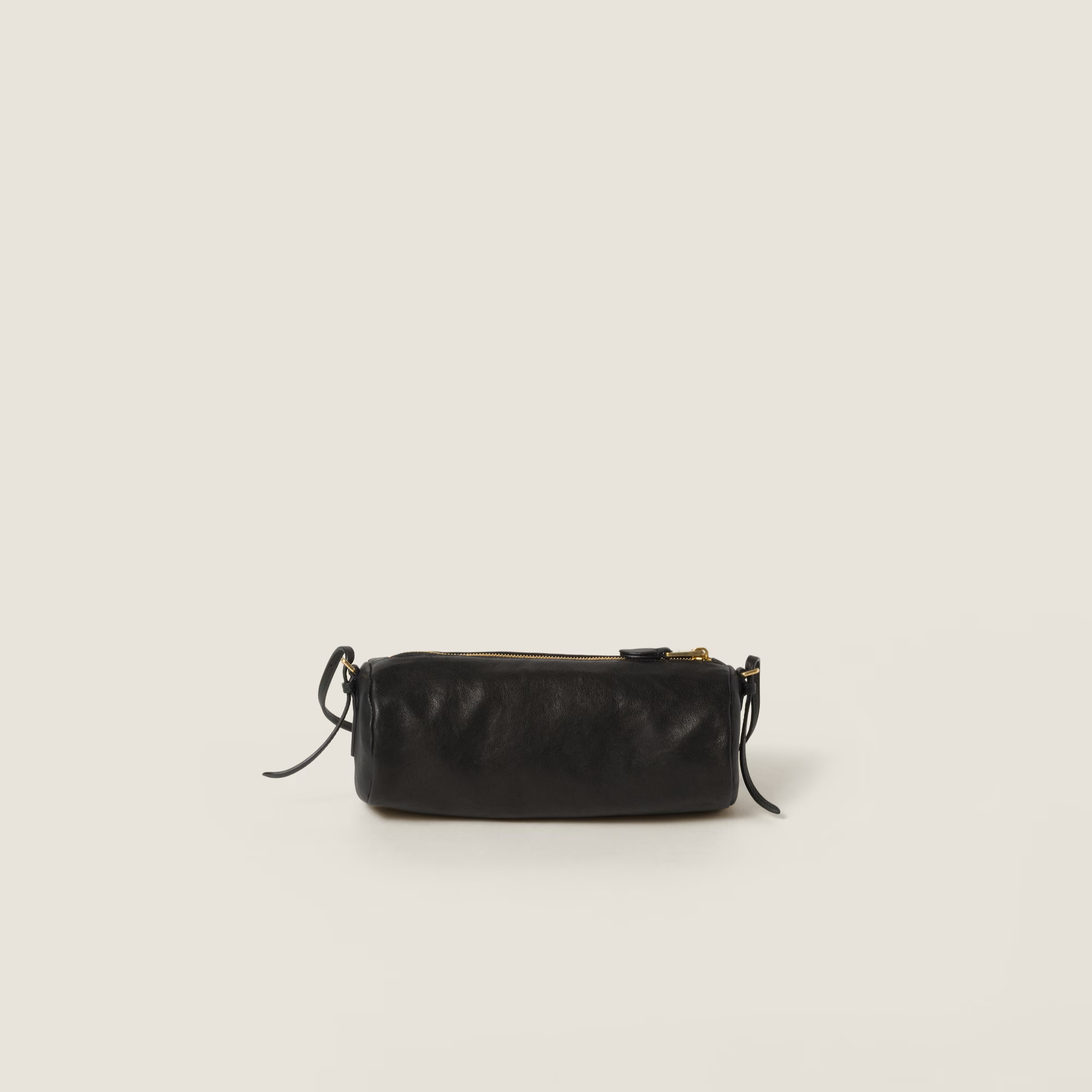  Túi Nữ Miu Miu Spirit Nappa Leather Pouch 'Black' 