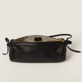  Túi Nữ Miu Miu Spirit Nappa Leather Pouch 'Black' 