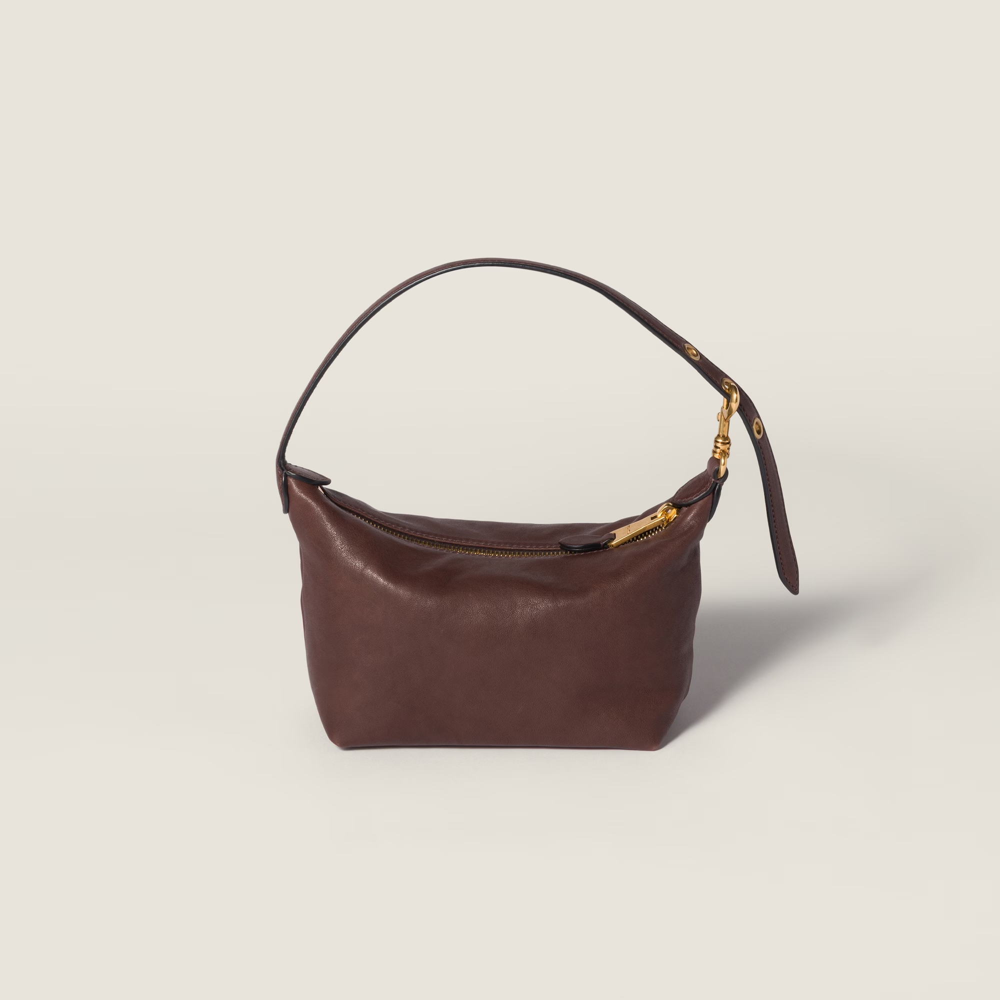  Túi Nữ Miu Miu Spirit Nappa Pouch 'Briarwood' 