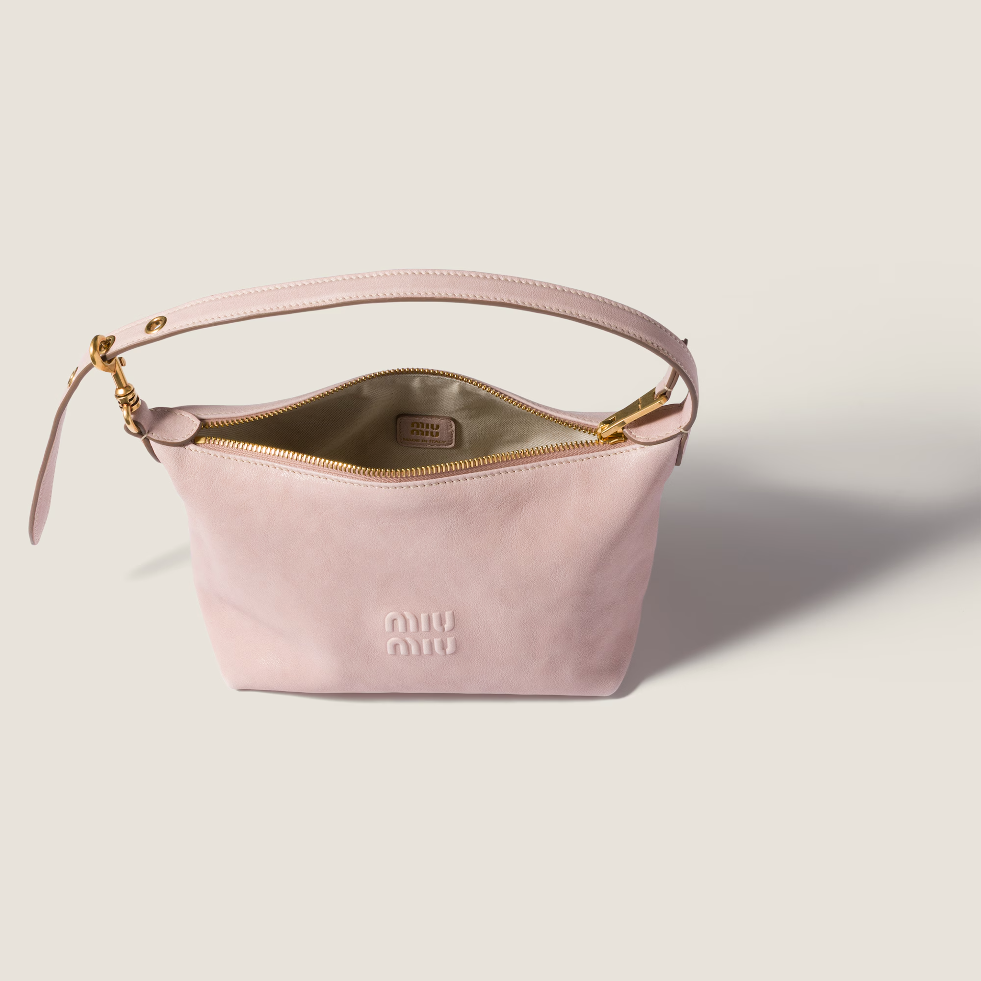  Túi Nữ Miu Miu Spirit Nappa Pouch 'Opal' 