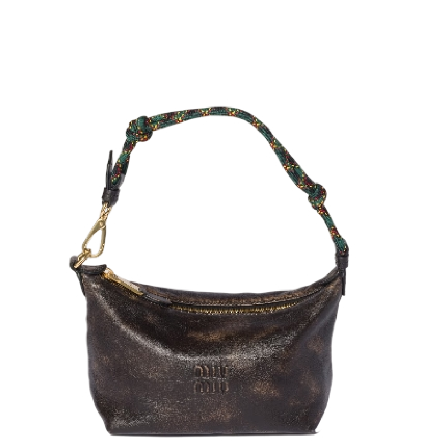  Túi Nữ Miu Miu Spirit Pouch 'Coffee Brown' 