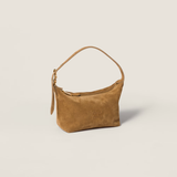  Túi Nữ Miu Miu Spirit Suede Pouch 'Olive' 