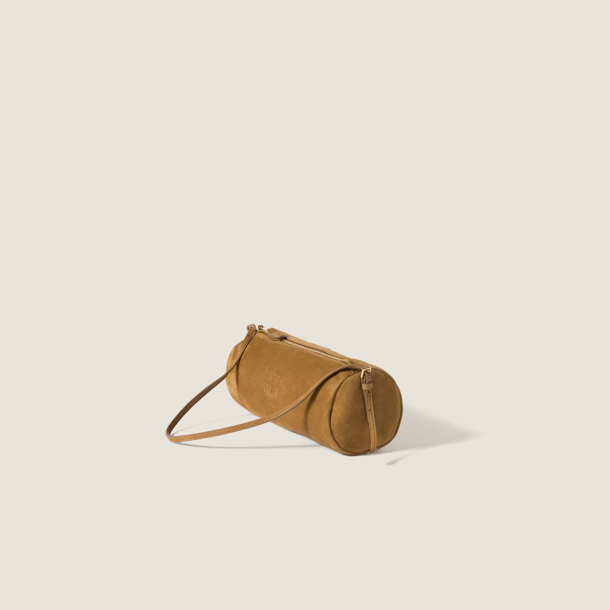  Túi Nữ Miu Miu Suede Pouch 'Olive Green' 