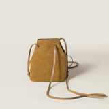  Túi Nữ Miu Miu Suede Pouch 'Olive Green' 
