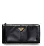  Túi Nữ Prada Leather Pouch 'Black' 