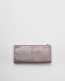  Túi Nữ Prada Leather Pouch 'Dark Grey' 