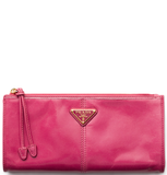  Túi Nữ Prada Leather Pouch 'Peony Pink' 