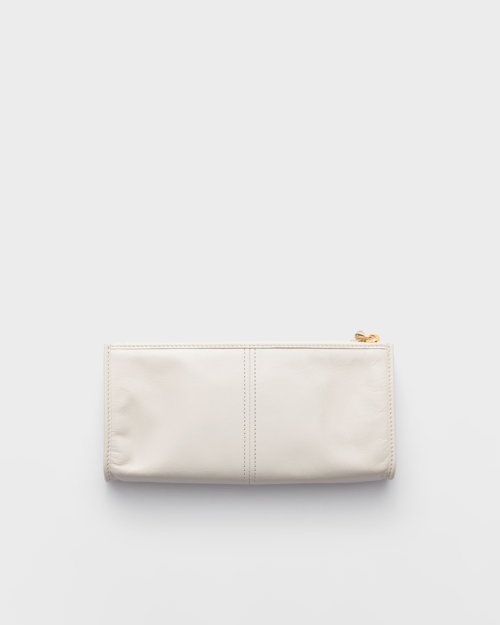  Túi Nữ Prada Leather Pouch 'Red' 
