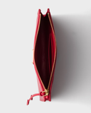  Túi Nữ Prada Leather Pouch 'Red' 