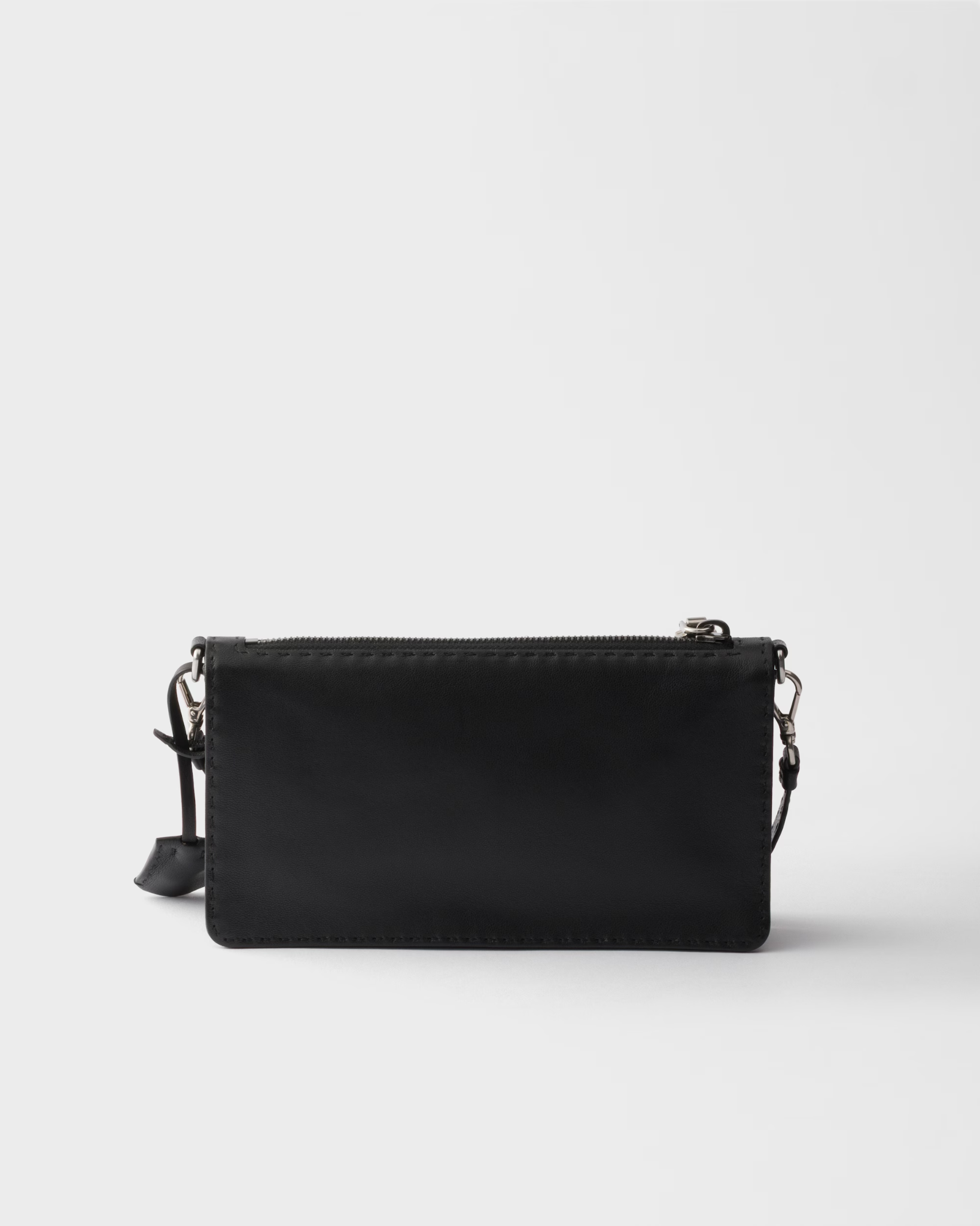  Túi Nữ Prada Nappa Leather Pouch 'Black' 