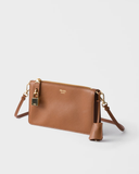  Túi Nữ Prada Saffiano Smartphone Pouch 'Cognac' 