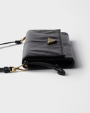  Túi Nữ Prada Wallet With Shoulder Strap 'Black' 