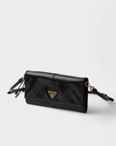  Túi Nữ Prada Wallet With Shoulder Strap 'Black' 