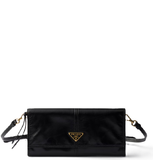 Túi Nữ Prada Wallet With Shoulder Strap 'Black' 
