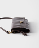  Túi Nữ Prada Wallet With Shoulder Strap 'Dark Brown' 